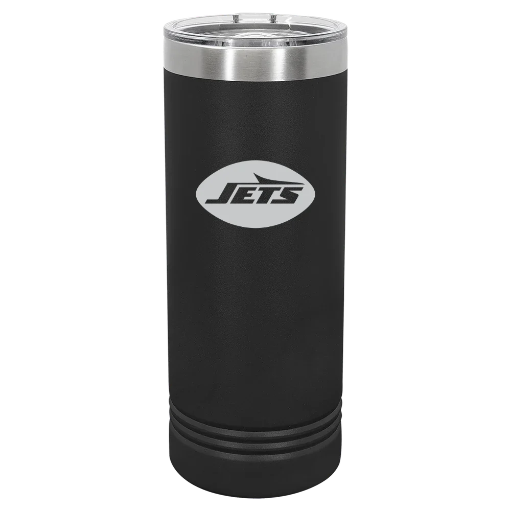 New York Jets Polar Camel 22 oz. Skinny Tumbler with Slider Lid