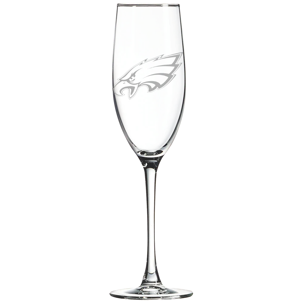 Philadelphia Eagles Polar Camel 8 oz. Champagne Flute