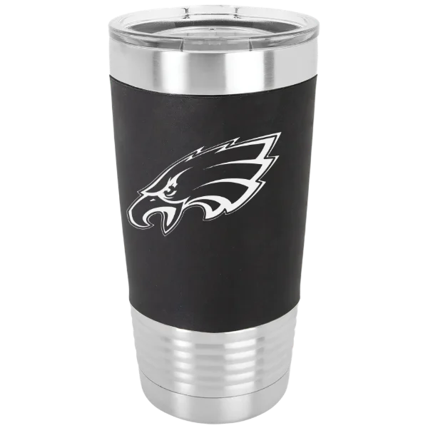 Philadelphia Eagles Polar Camel 20 oz. Silicone Grip Tumbler with Standard Lid