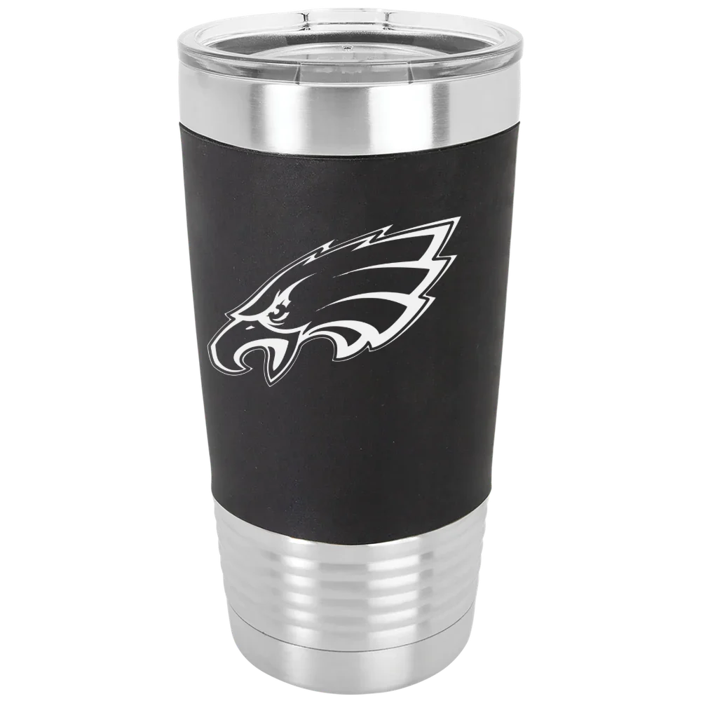 Philadelphia Eagles Polar Camel 20 oz. Silicone Grip Tumbler with Standard Lid
