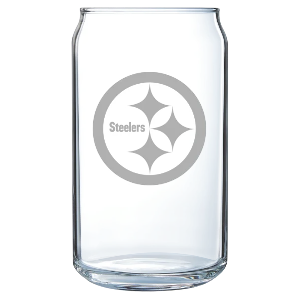 Pittsburgh Steelers Polar Camel 16 oz. Can Glass