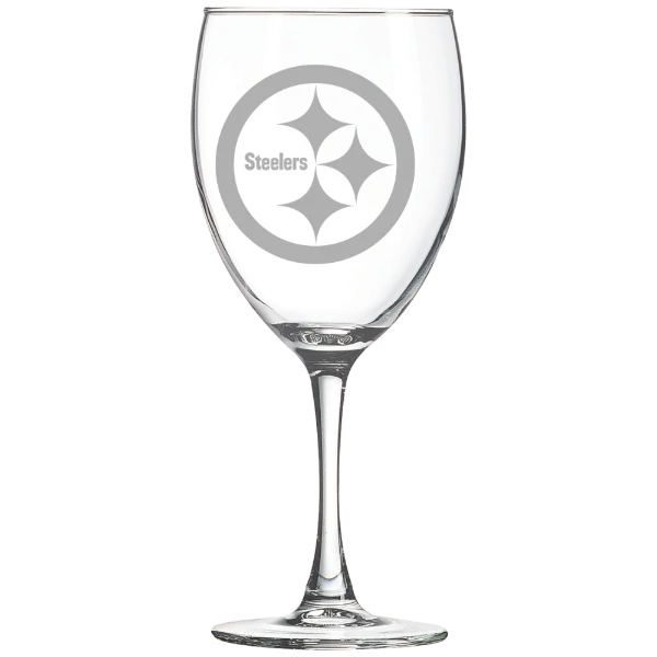 Pittsburgh Steelers Polar Camel 10 1/2 oz. Wine Glass