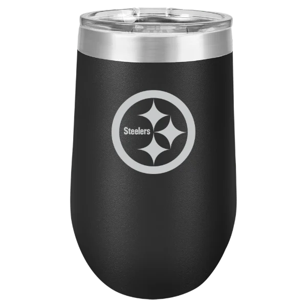 Pittsburgh Steelers Polar Camel 16 oz. Stemless Wine Tumbler