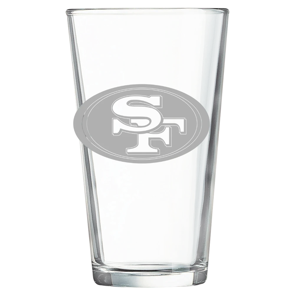 San Francisco 49ers Polar Camel 16 oz. Pint Mixing Glass