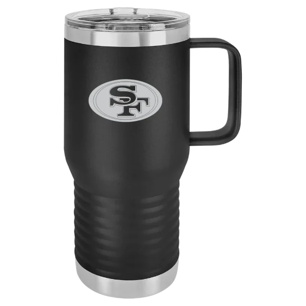 San Francisco 49ers Polar Camel 20 oz. Travel Mug with Slider Lid