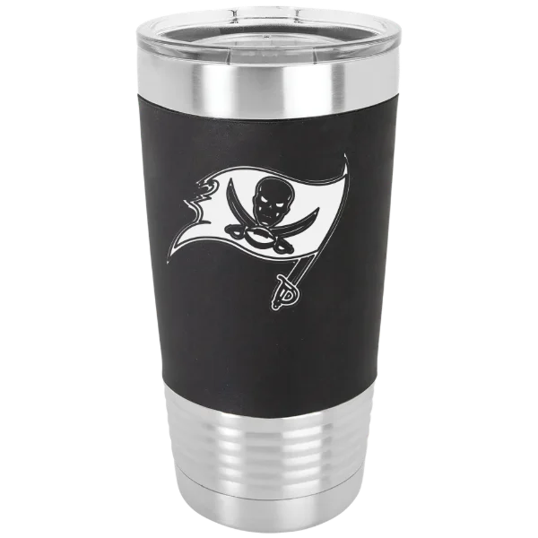 Tampa Bay Buccaneers Polar Camel 20 oz. Silicone Grip Tumbler with Standard Lid