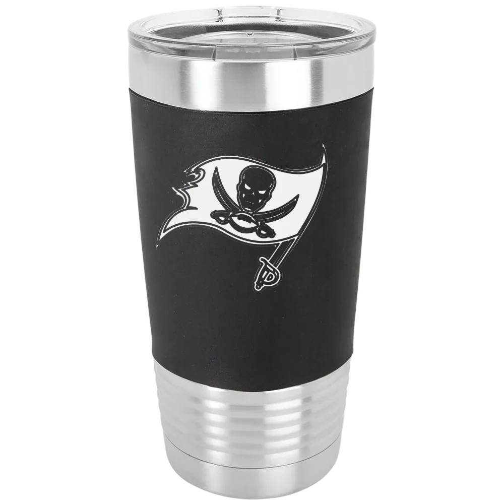 Tampa Bay Buccaneers Polar Camel 20 oz. Silicone Grip Tumbler with Standard Lid