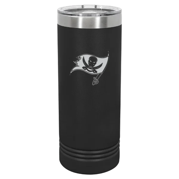 Tampa Bay Buccaneers Polar Camel 22 oz. Skinny Tumbler with Slider Lid