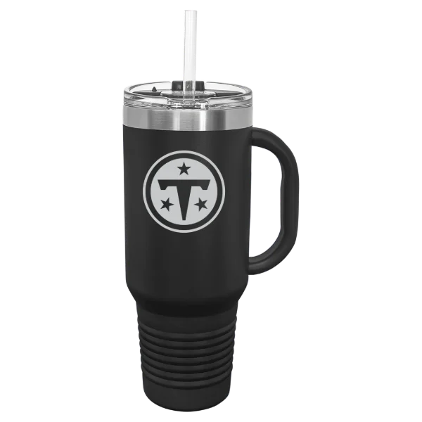 Tennessee Titans Polar Camel 40 oz. Travel Mug with Snap Lid & Straw