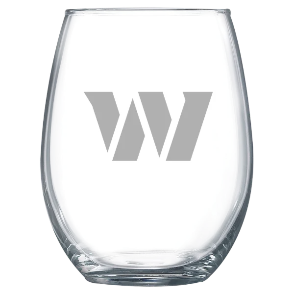 Washington Commanders Polar Camel 15 oz. Stemless Wine Glass