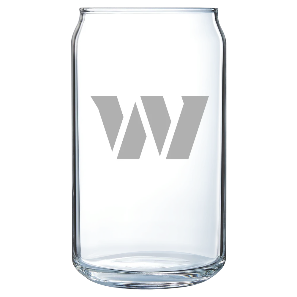 Washington Commanders Polar Camel 16 oz. Can Glass