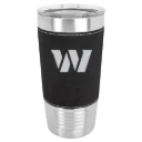 Washington Commanders Polar Camel 20 oz. Leatherette Grip Tumbler with Standard Lid