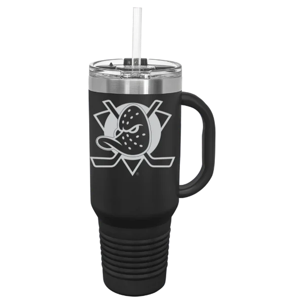 Anaheim Ducks Polar Camel 40 oz. Travel Mug with Snap Lid & Straw
