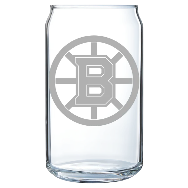 Boston Bruins Polar Camel 16 oz. Can Glass
