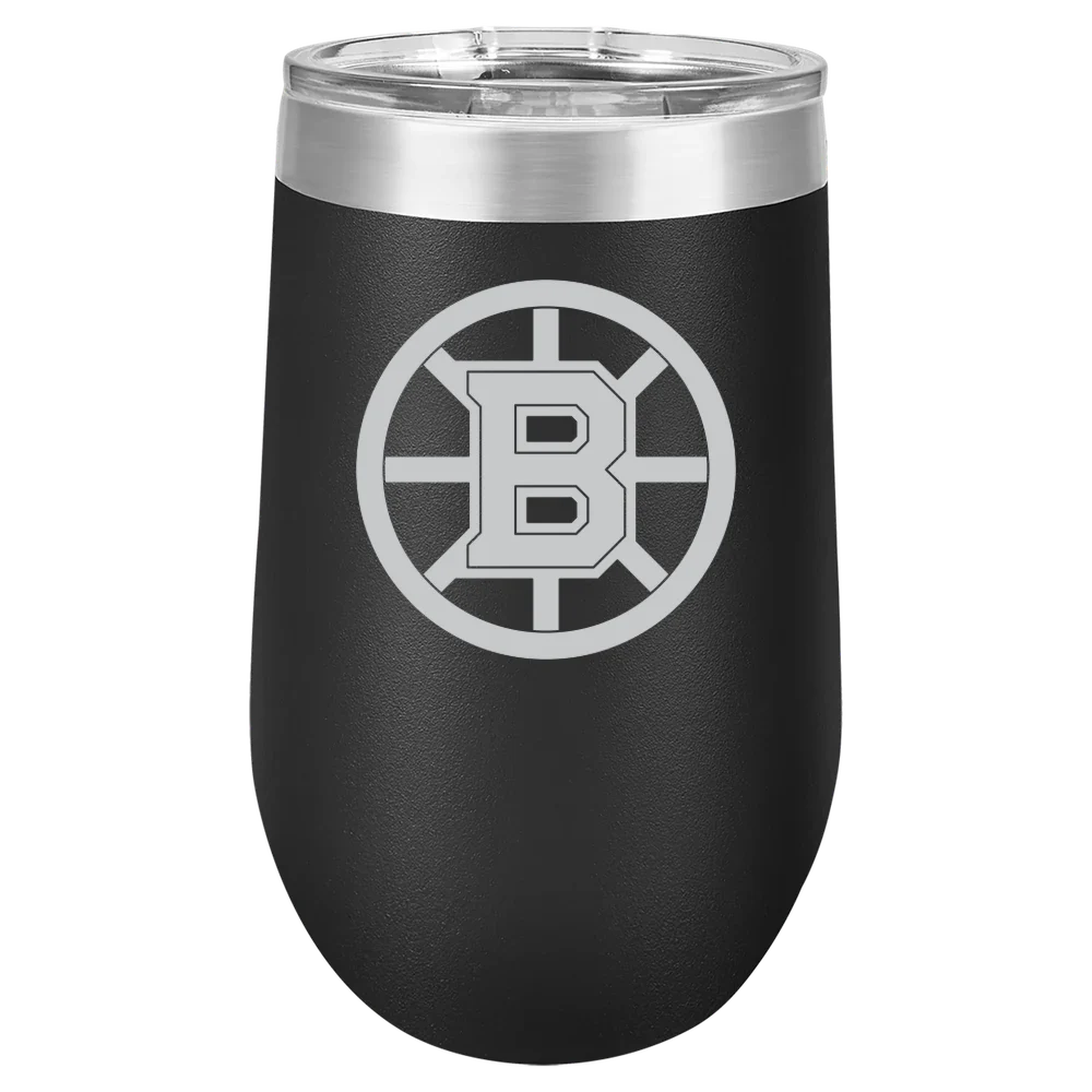 Boston Bruins Polar Camel 16 oz. Stemless Wine Tumbler