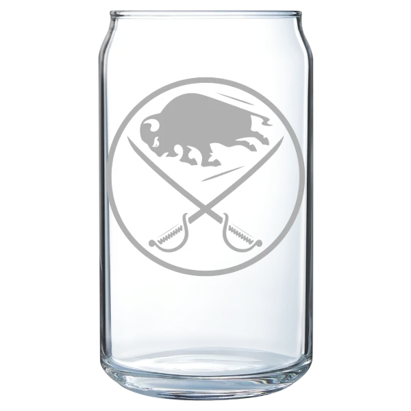 Buffalo Sabres Polar Camel 16 oz. Can Glass