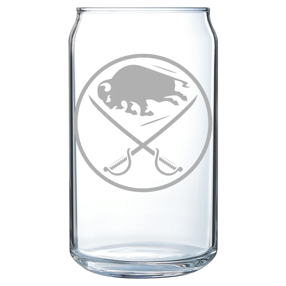 Buffalo Sabres Polar Camel 16 oz. Can Glass