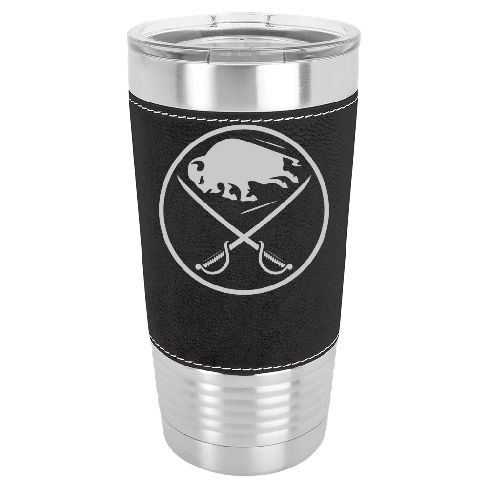 Buffalo Sabres Polar Camel 20 oz. Leatherette Grip Tumbler with Standard Lid