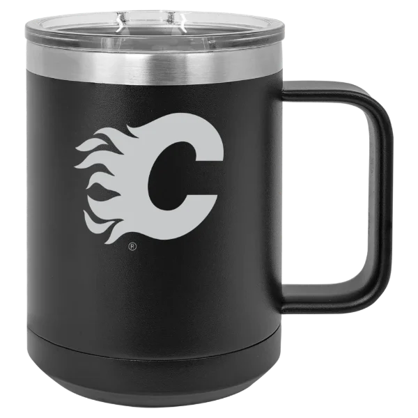 Calgary Flames Polar Camel 15 oz. Mug with Slider Lid