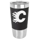 Calgary Flames Polar Camel 20 oz. Silicone Grip Tumbler with Standard Lid