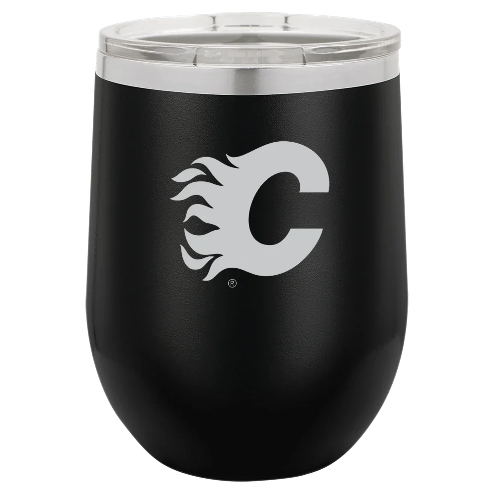 Calgary Flames Polar Camel 12 oz. Stemless Wine Tumbler