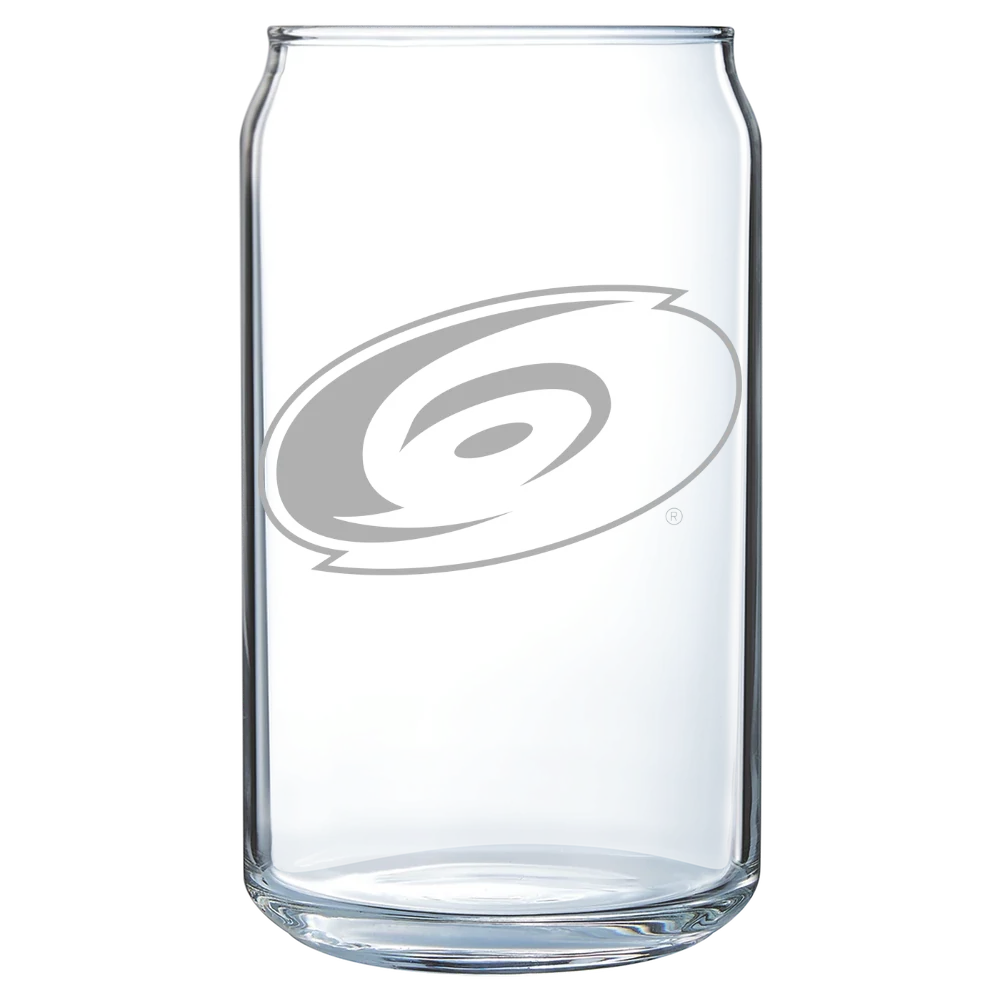 Carolina Hurricanes Polar Camel 16 oz. Can Glass