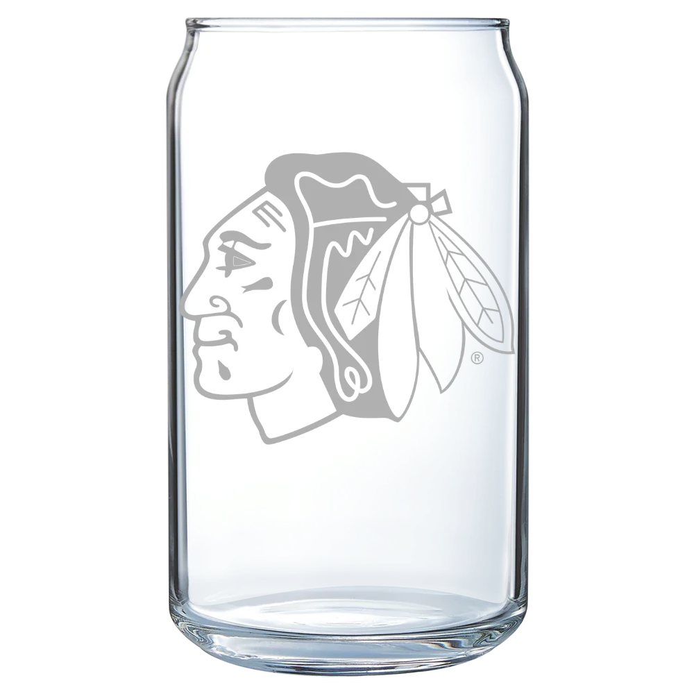 Chicago Blackhawks Polar Camel 16 oz. Can Glass