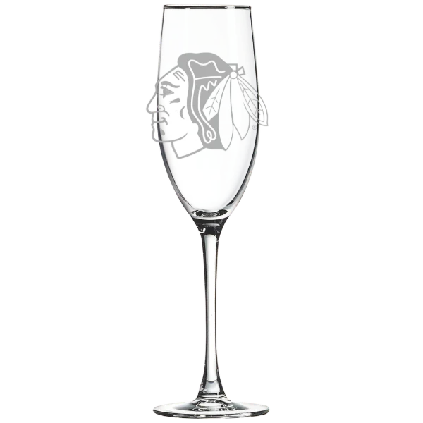 Chicago Blackhawks Polar Camel 8 oz. Champagne Flute