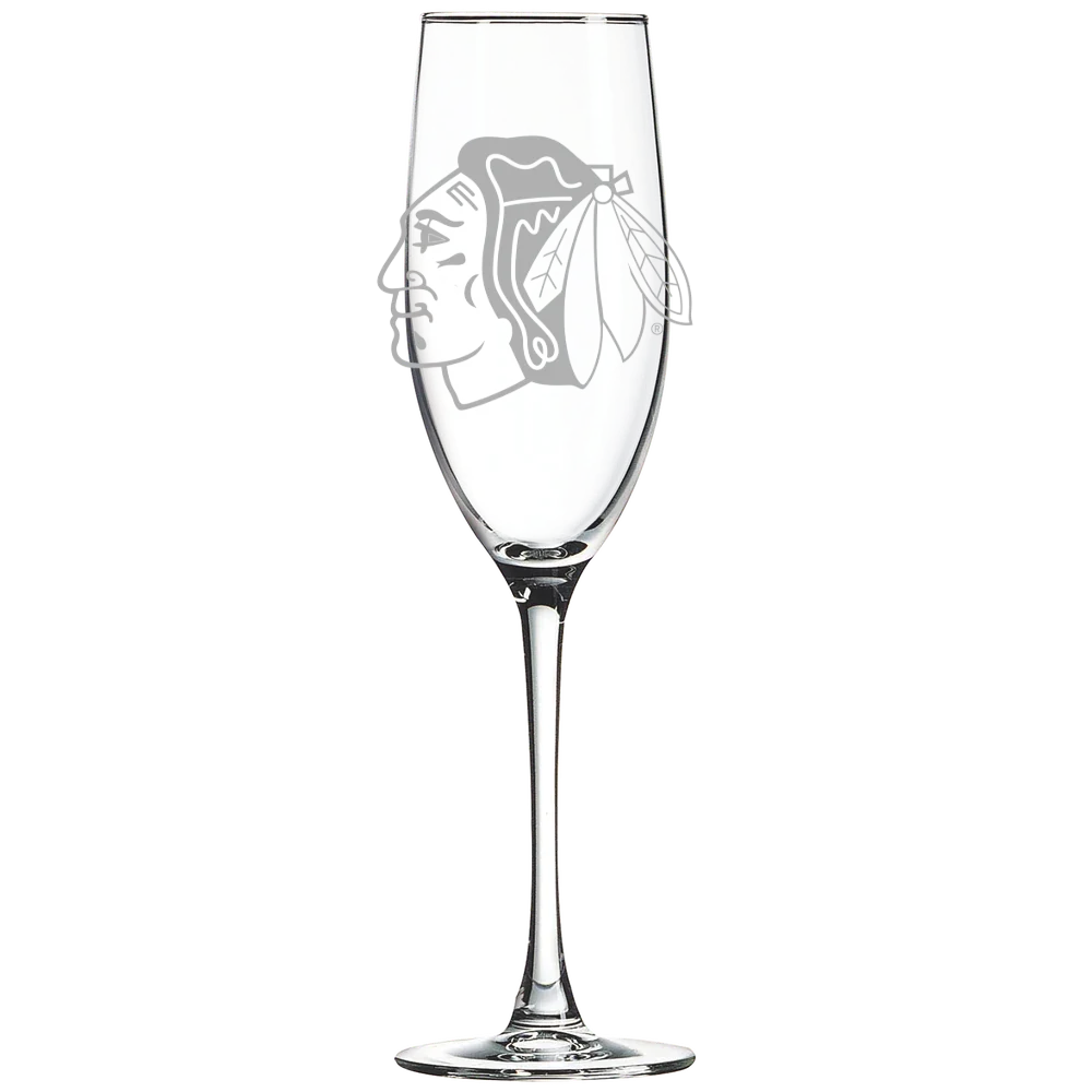 Chicago Blackhawks Polar Camel 8 oz. Champagne Flute
