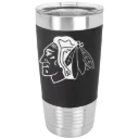 Chicago Blackhawks Polar Camel 20 oz. Silicone Grip Tumbler with Standard Lid