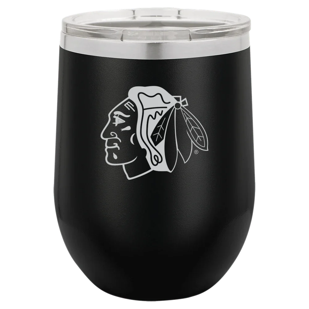 Chicago Blackhawks Polar Camel 12 oz. Stemless Wine Tumbler
