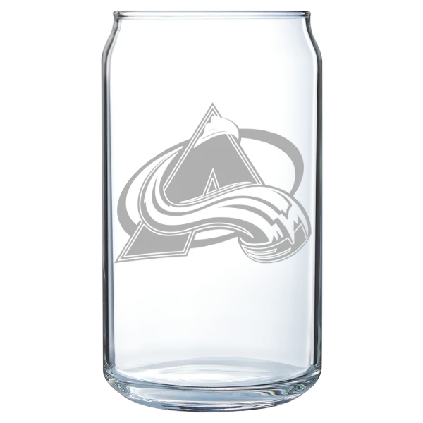 Colorado Avalanche Polar Camel 16 oz. Can Glass