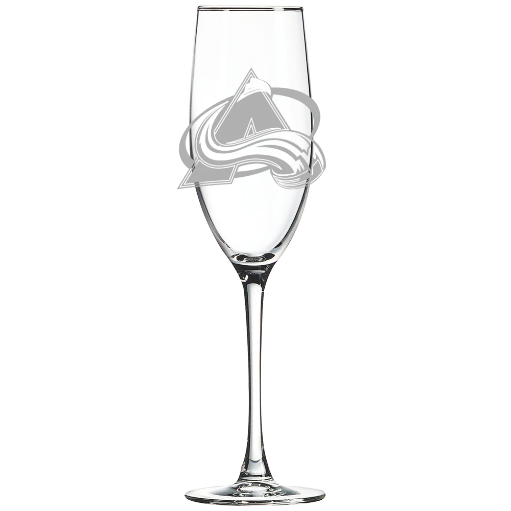Colorado Avalanche Polar Camel 8 oz. Champagne Flute