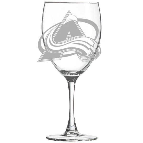 Colorado Avalanche Polar Camel 10 1/2 oz. Wine Glass