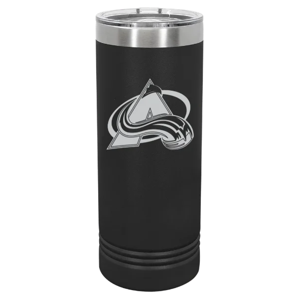 Colorado Avalanche Polar Camel 22 oz. Skinny Tumbler with Slider Lid