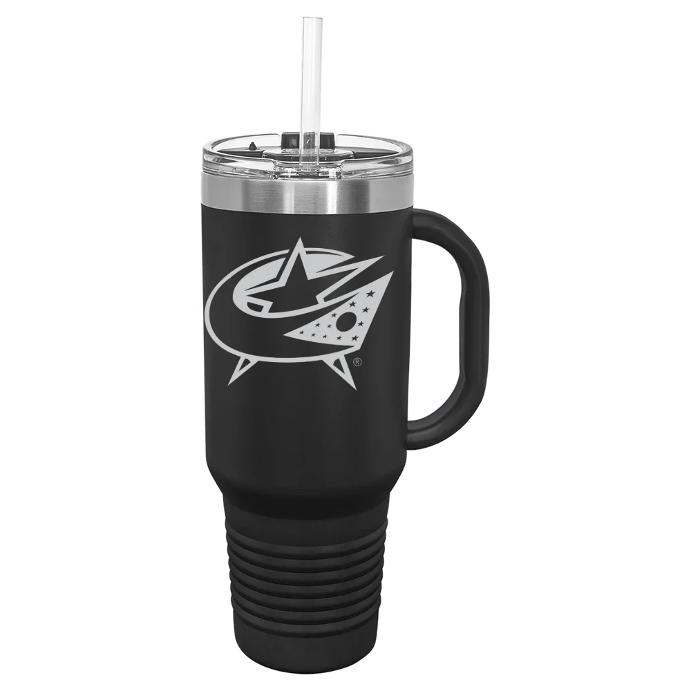 Columbus Blue Jackets Polar Camel 40 oz. Travel Mug with Snap Lid & Straw