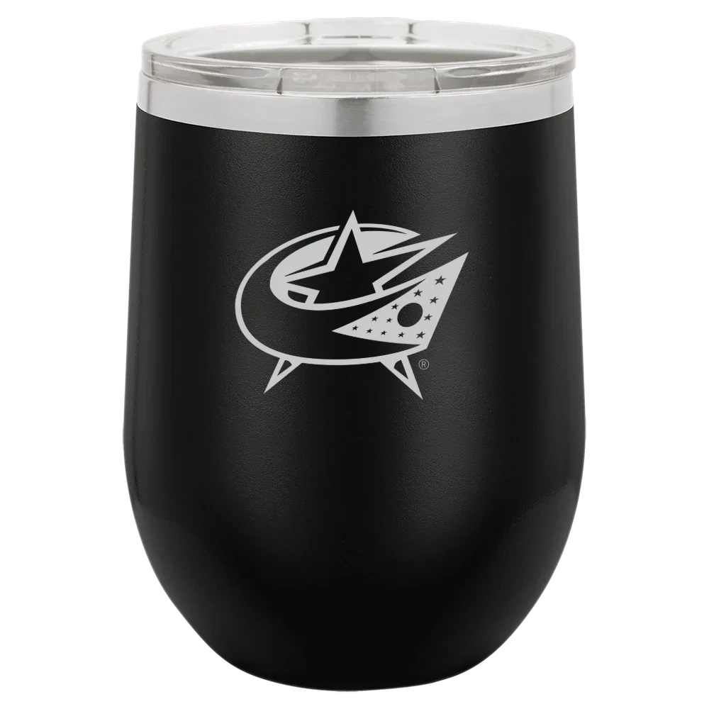 Columbus Blue Jackets Polar Camel 12 oz. Stemless Wine Tumbler