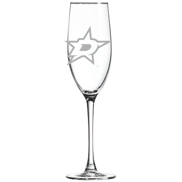 Dallas Stars Polar Camel 8 oz. Champagne Flute