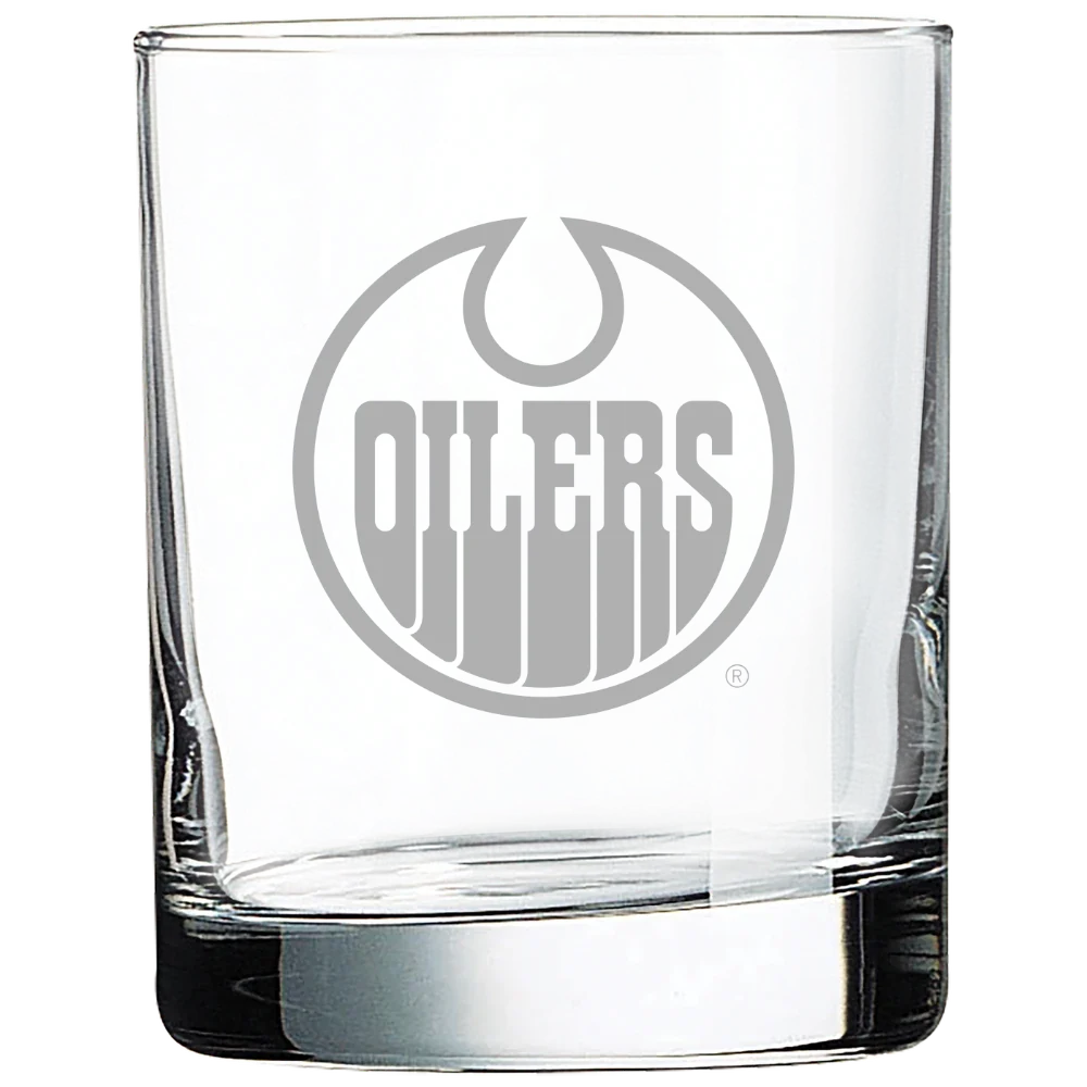 Edmonton Oilers Polar Camel 10 1/2 oz. On The Rocks Glass