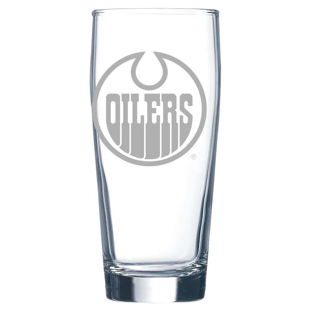 Edmonton Oilers Polar Camel 16 oz. Willi Becher Beer Glass