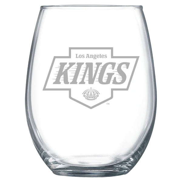 Los Angeles Kings Polar Camel 15 oz. Stemless Wine Glass