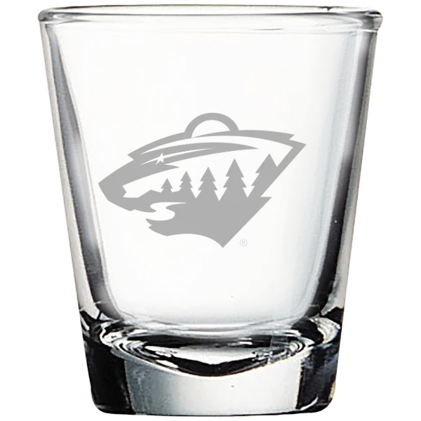 Minnesota Wild Polar Camel 1.7 oz. Shot Glass