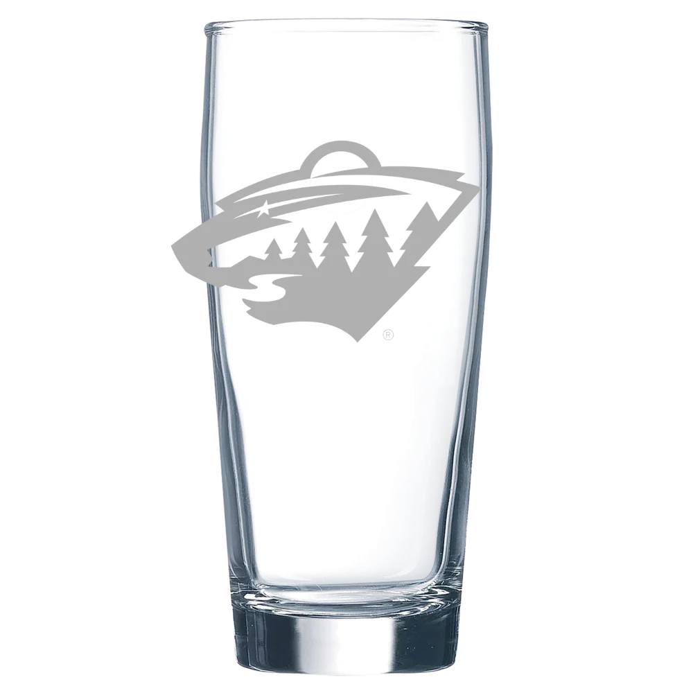 Minnesota Wild Polar Camel 16 oz. Willi Becher Beer Glass