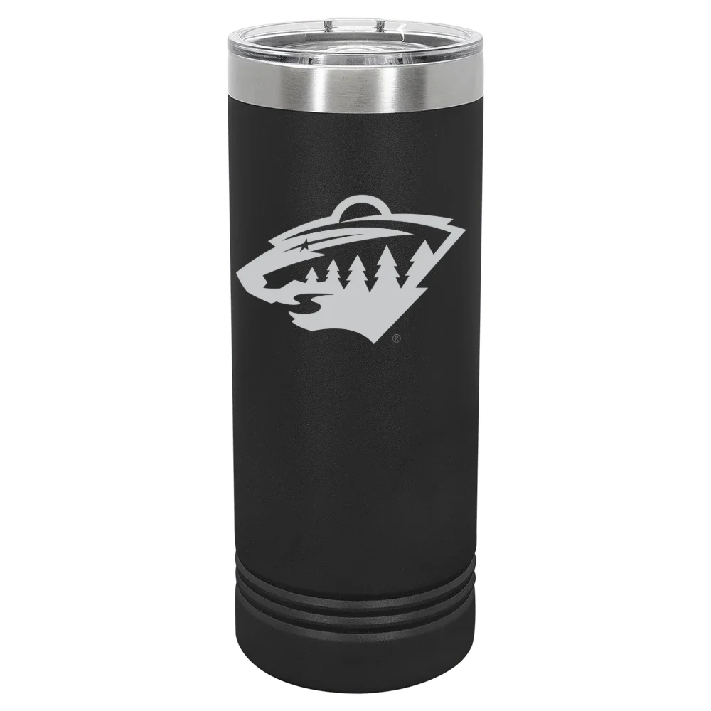 Minnesota Wild Polar Camel 22 oz. Skinny Tumbler with Slider Lid