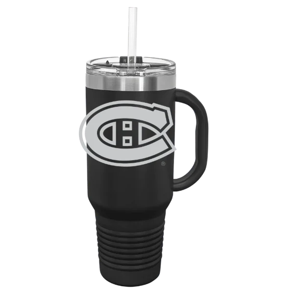 Montreal Canadiens Polar Camel 40 oz. Travel Mug with Snap Lid & Straw