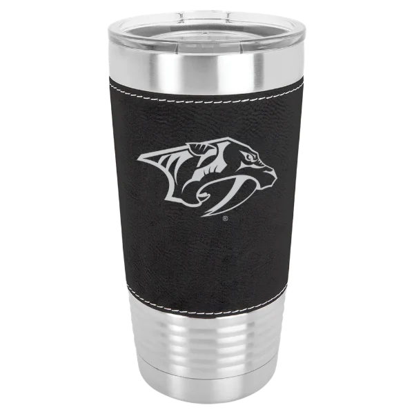 Nashville Predators Polar Camel 20 oz. Leatherette Grip Tumbler with Standard Lid