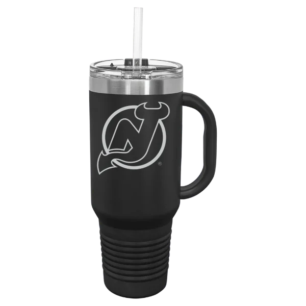 New Jersey Devils Polar Camel 40 oz. Travel Mug with Snap Lid & Straw