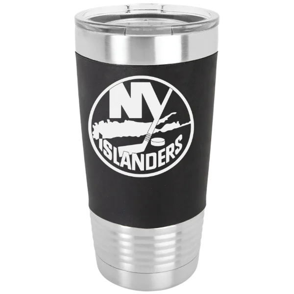 New York Islanders Polar Camel 20 oz. Silicone Grip Tumbler with Standard Lid