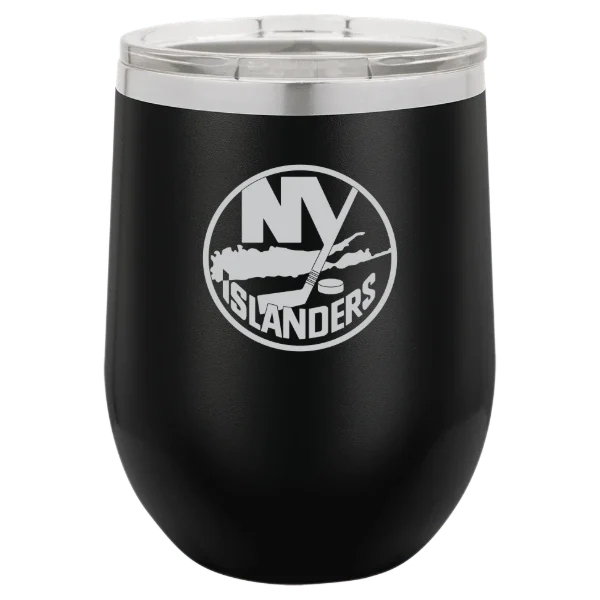 New York Islanders Polar Camel 12 oz. Stemless Wine Tumbler