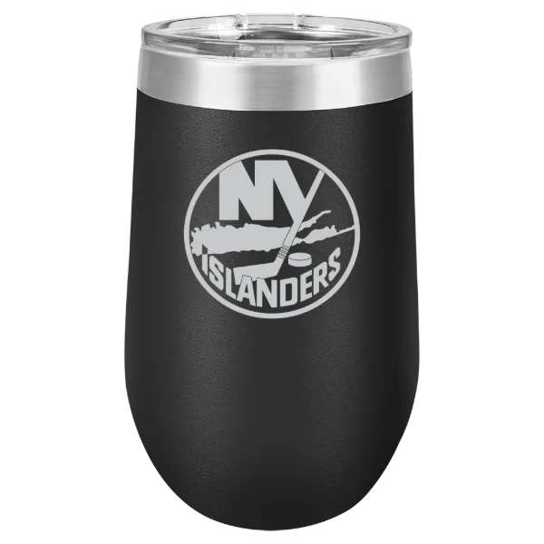 New York Islanders Polar Camel 16 oz. Stemless Wine Tumbler